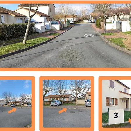 Ubytování v soukromí Fauvettes Dans La Maison De Proche Poitiers